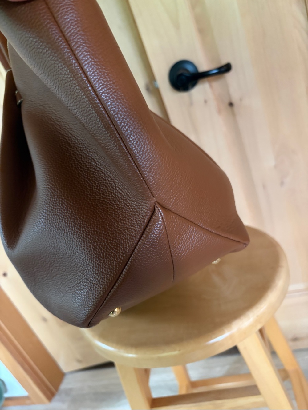 DeMellier 'The New York' Tote in Tan Grain Leather - Picture 7 of 15